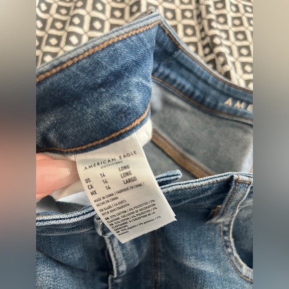 American Eagle Outfitters Super Stretch Blue Jeans - Picture 6 of 8
